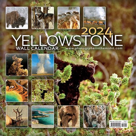 Yellowstone Calendar